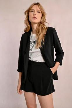 Blazer à manches 3/4