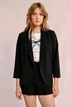 Blazer à manches 3/4