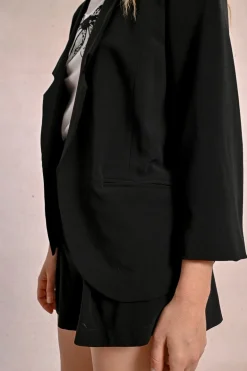 Blazer à manches 3/4
