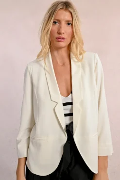 Blazer à manches 3/4