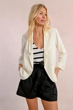 Blazer à manches 3/4
