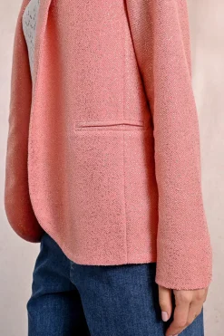 Blazer droit, irisé