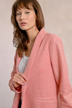 Blazer droit, irisé