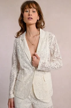 Blazer en dentelle
