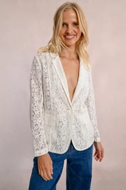 Blazer en dentelle