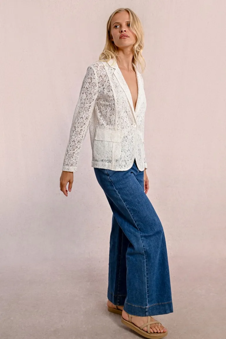 Blazer en dentelle