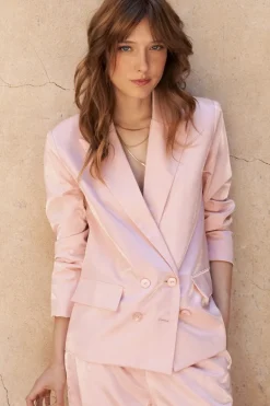 Blazer satiné