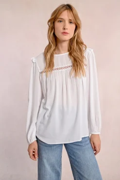 Blouse détails ajourés