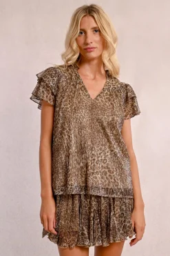 Blouse léopard