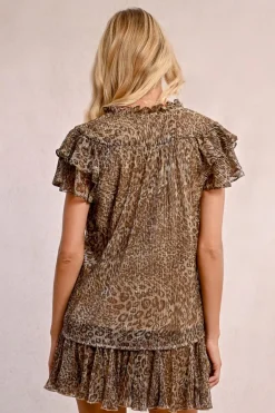 Blouse léopard