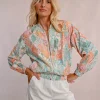 Bomber court imprimé
