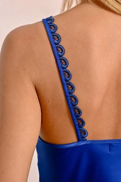 Caraco avec détails en dentelle
