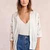 Cardigan brodé