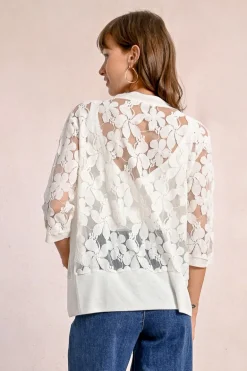 Cardigan brodé