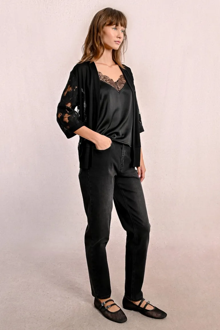 Cardigan brodé