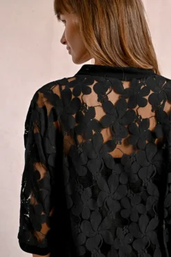 Cardigan brodé