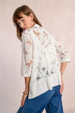 Cardigan brodé