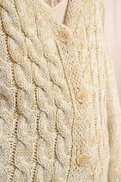 Cardigan en maille, col V