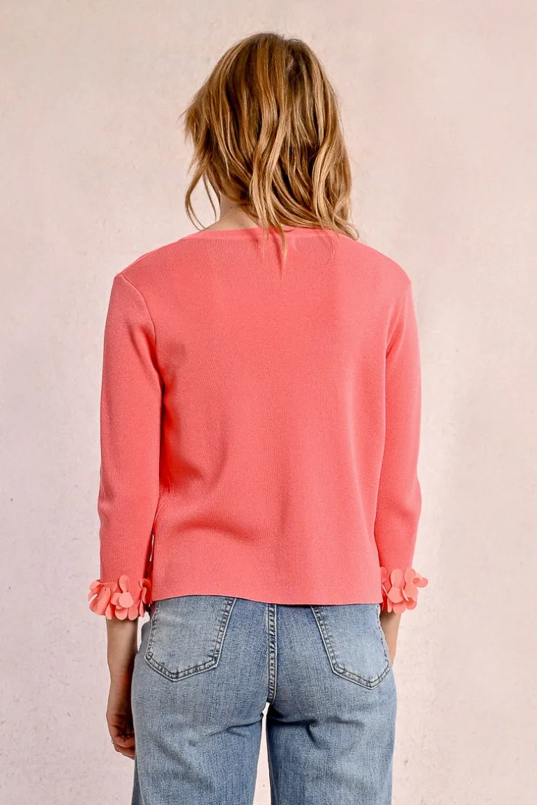 Cardigan ouvert et fantaisie
