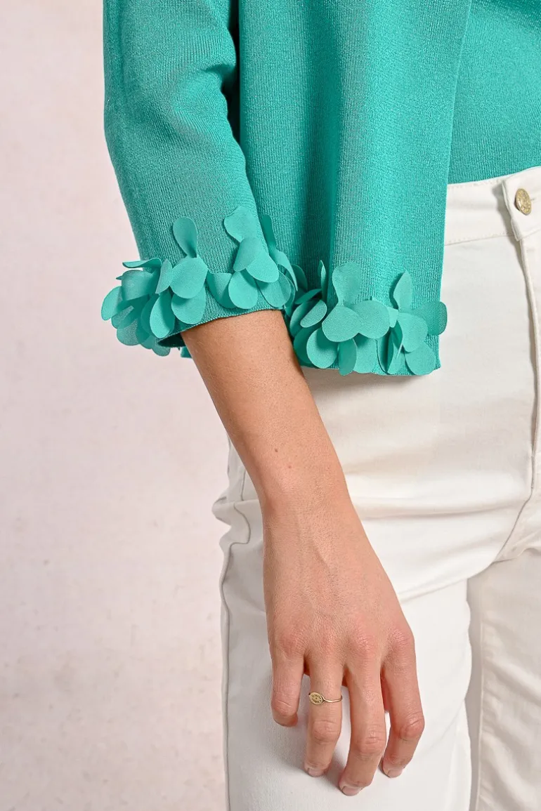Cardigan ouvert et fantaisie