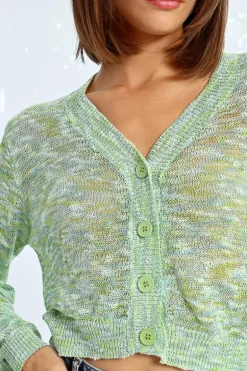 Cardigan texturé
