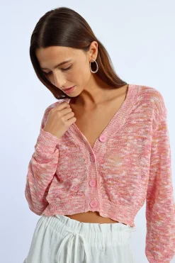 Cardigan texturé