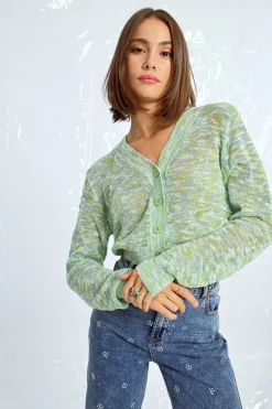 Cardigan texturé