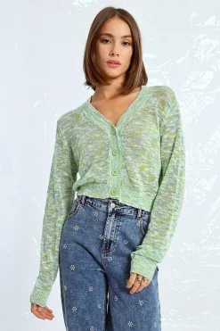 Cardigan texturé