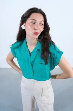 Chemise à manches courtes