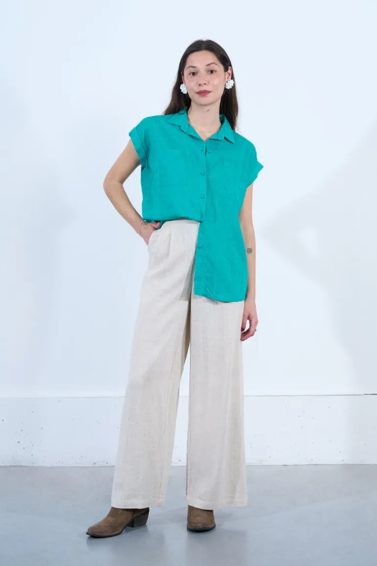 Chemise à manches courtes