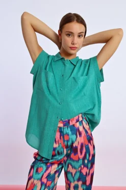 Chemise à manches courtes