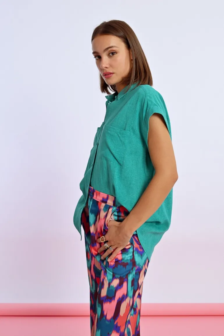 Chemise à manches courtes