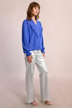 Chemise à volants