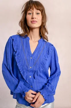 Chemise à volants