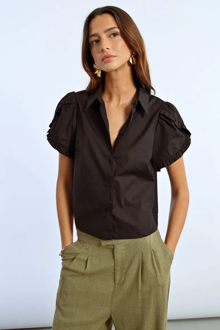 Chemise manches ballons
