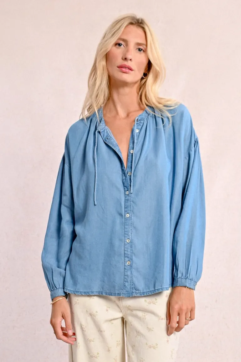 Chemisier ample en Tencel