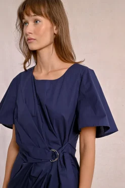 Combinaison short nouable à la taille