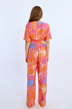 Combi-pantalon coloré