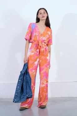 Combi-pantalon coloré