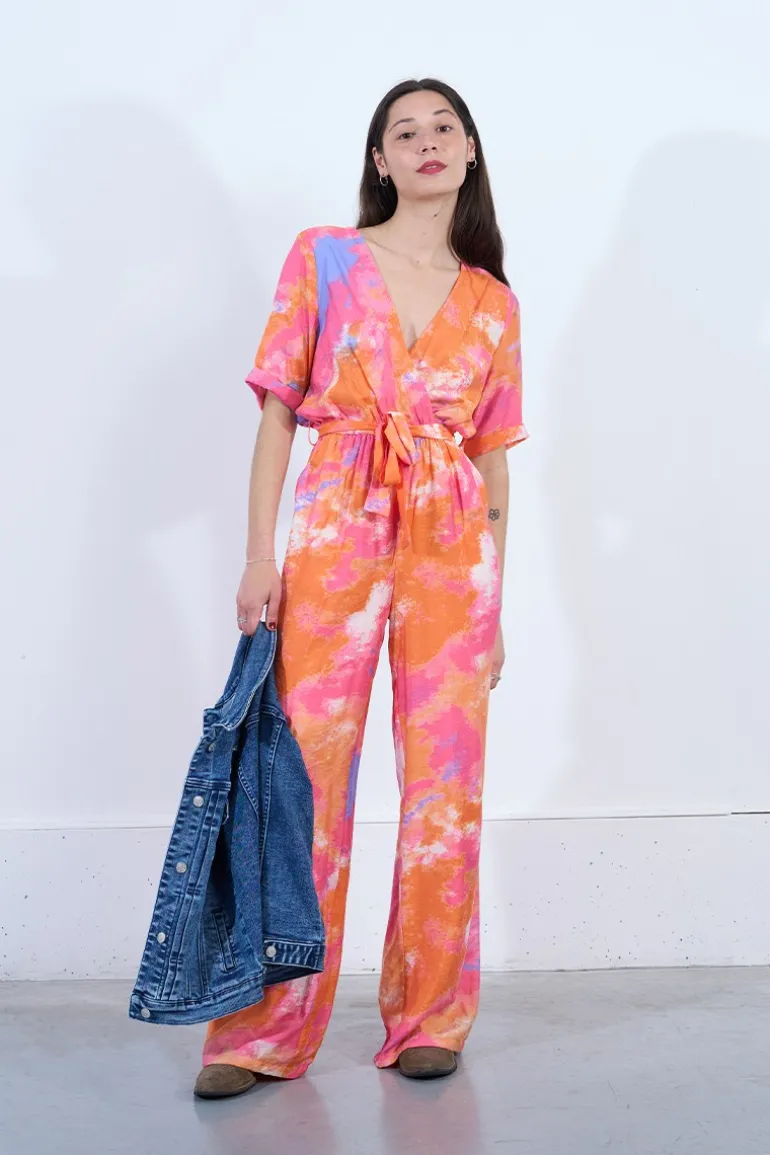 Combi-pantalon coloré