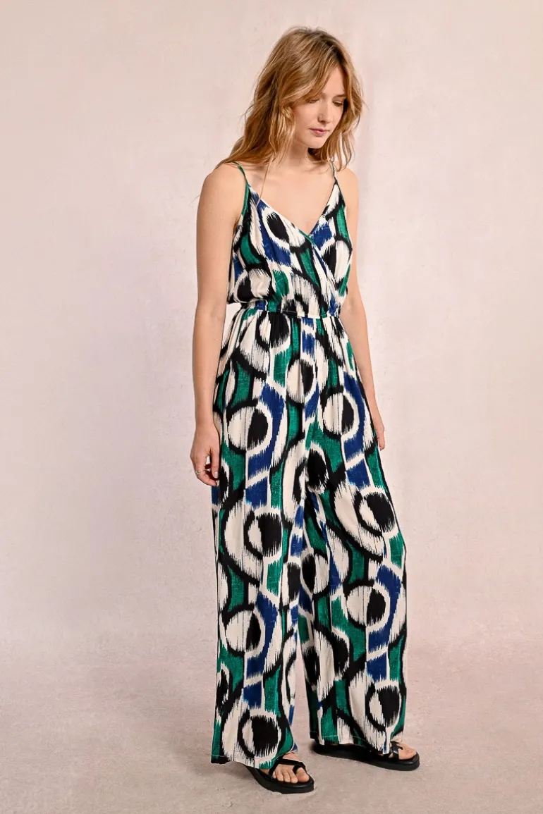 Combi-pantalon imprimée