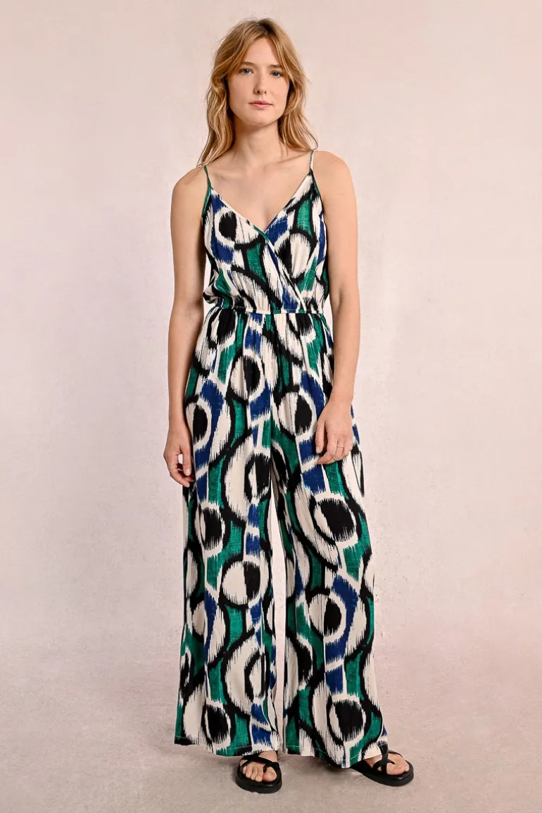 Combi-pantalon imprimée
