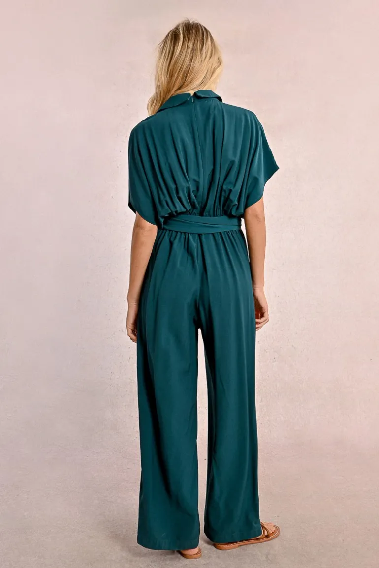 Combi-pantalon large