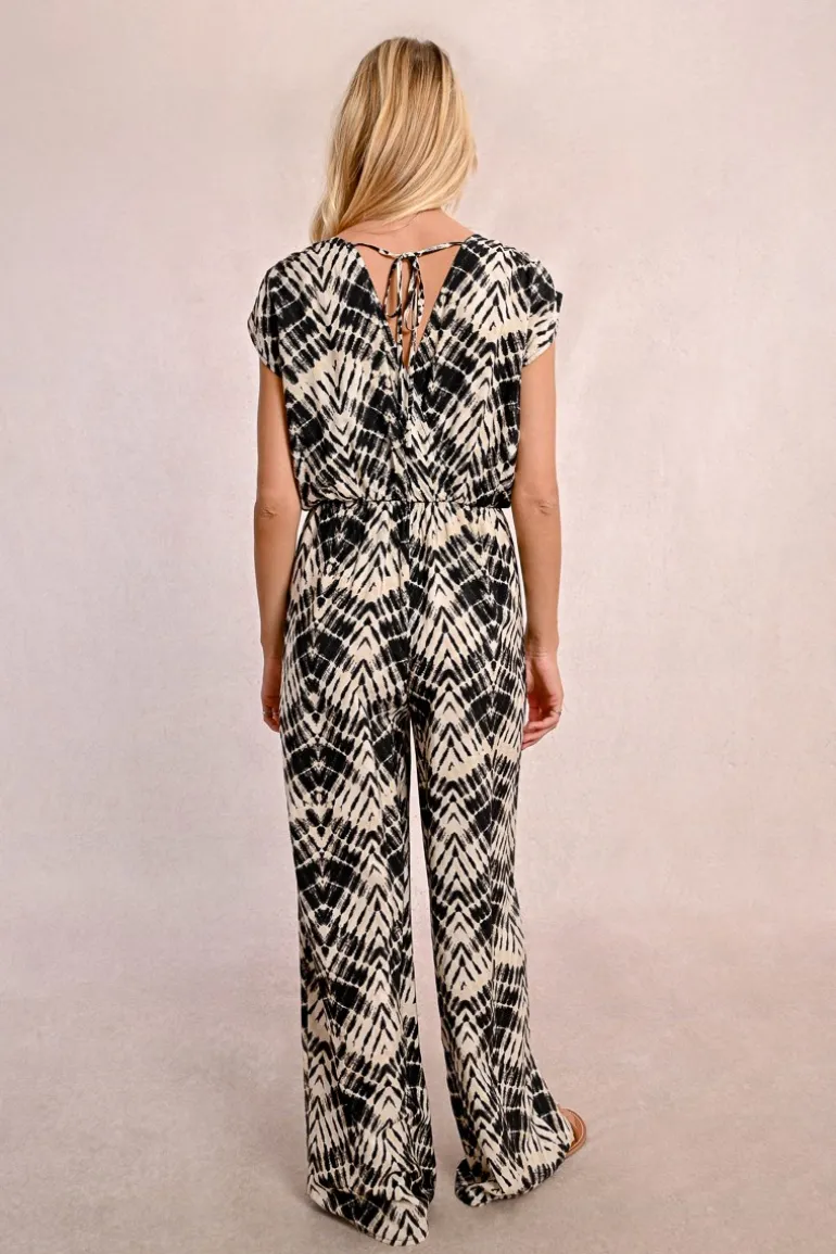 Combi-pantalon large