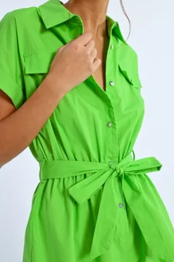 Combishort boutonné
