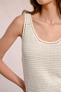 Débardeur en crochet