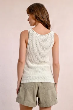 Débardeur en crochet