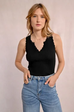 Débardeur en maille