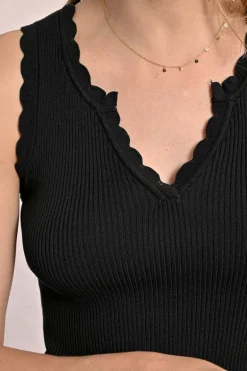 Débardeur en maille