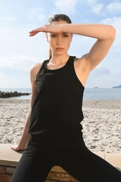 Débardeur sport dos ajouré